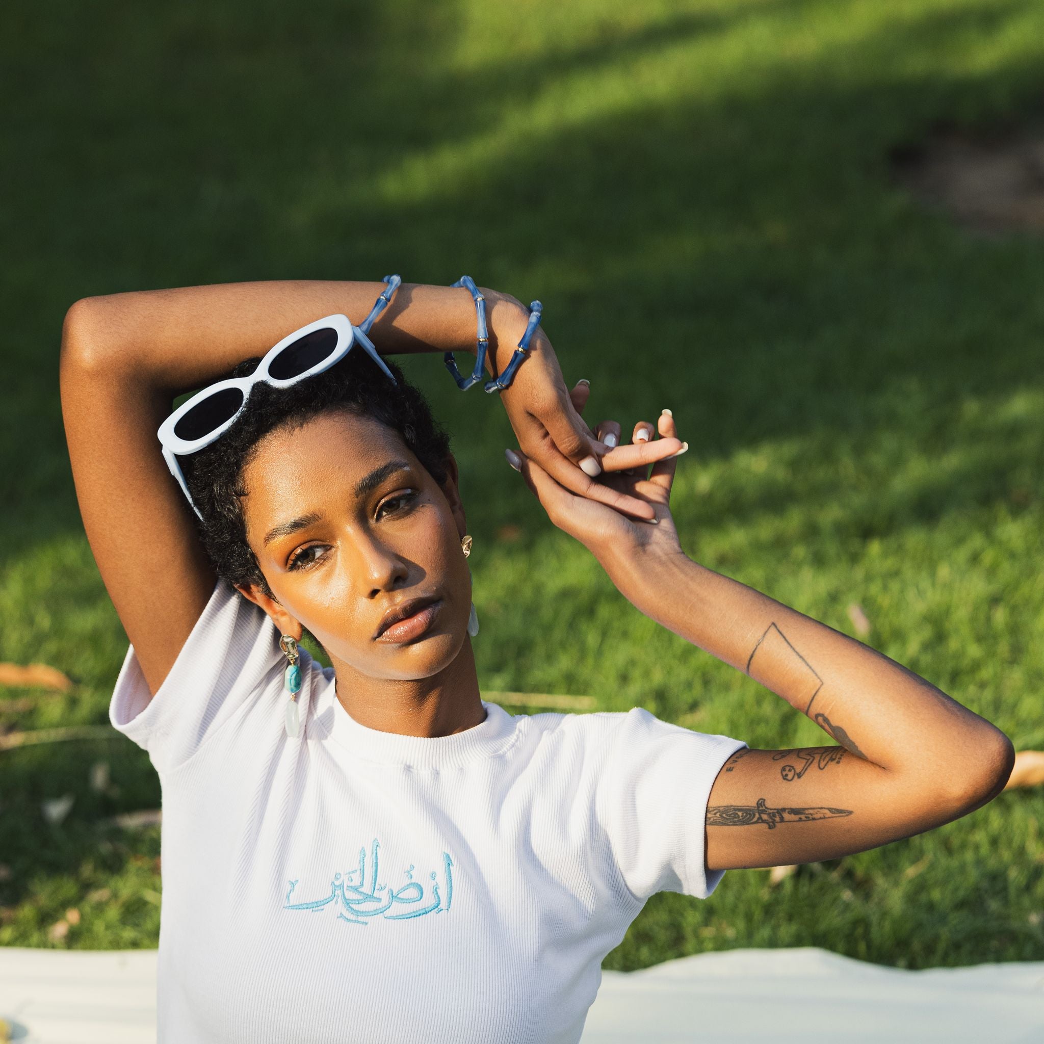 Female White T-Shirt
