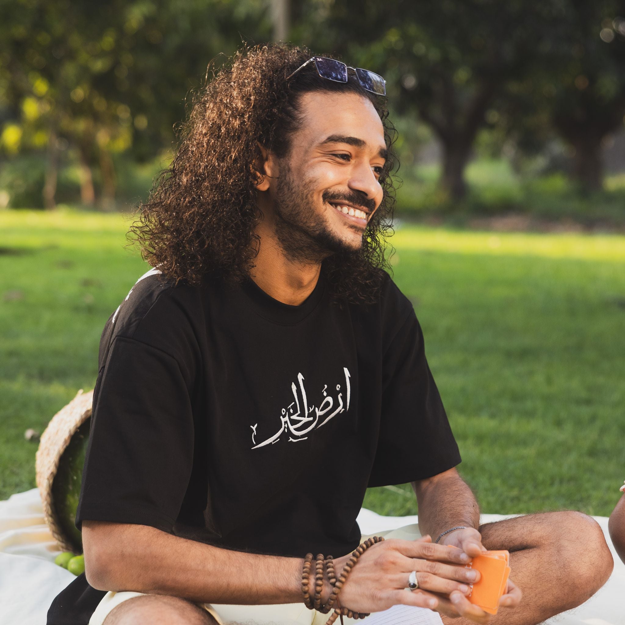 Unisex Black Oversized T-Shirt